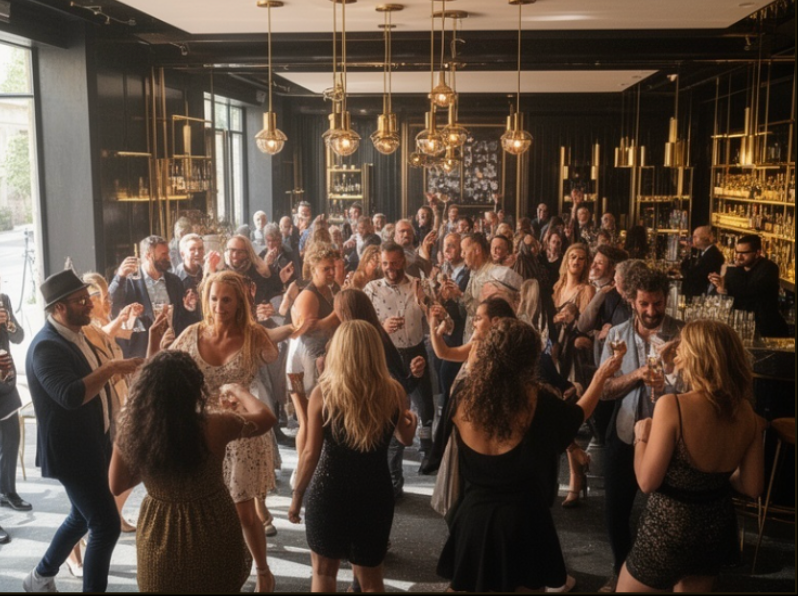 Tages Tanz Atmosphäre