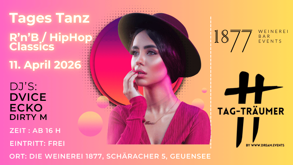 TAG-TRÄUMER Tages Tanz Flyer
